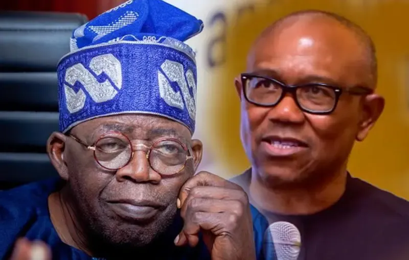 Bola Tinubu And Peter Obi