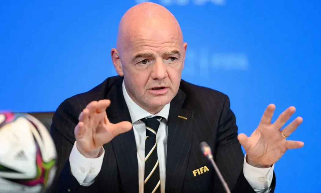 FIFA PRESIDETN GIANNI INFANTINO