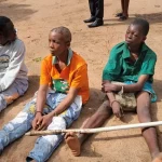 We hit the naval officer's head, scrotum with rod, suspects confess