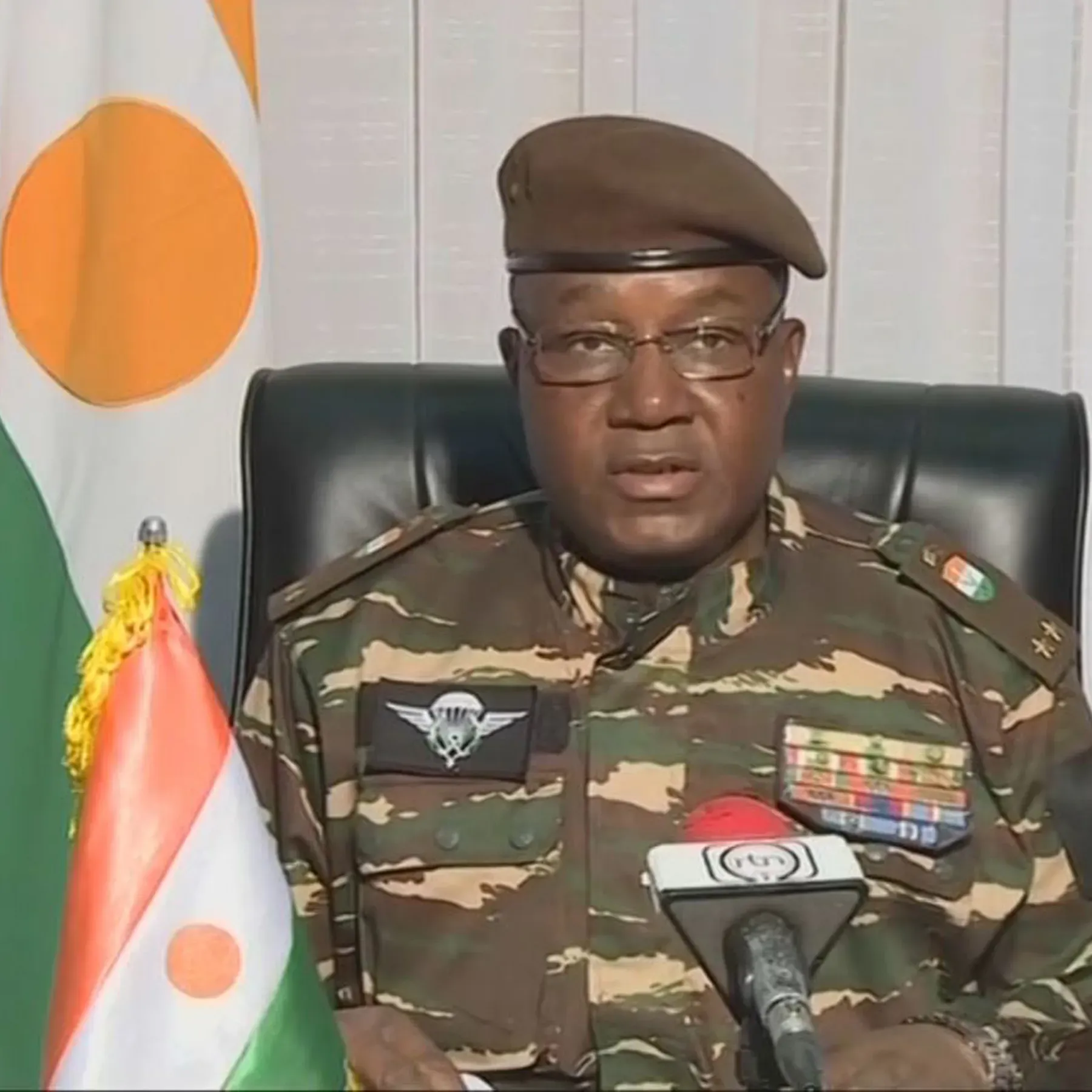 Niger Coup: Tchiani asserts defensive stance against ECOWAS