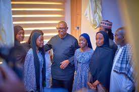 Peter Obi Visits Family Of Nabeeha Who Was Killed By Kidnappers