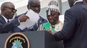 Boakai Sworn In As Liberian President