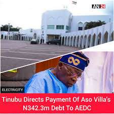 Tinubu Orders Payment Of Aso Rock Electricity Debts