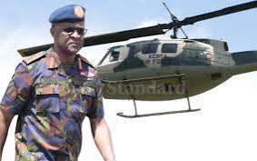 Kenya’s military chief, nine other soldiers killed in helicopter crash