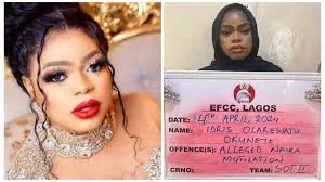Immigration confirms Bobrisky’s Arrest at Seme Border