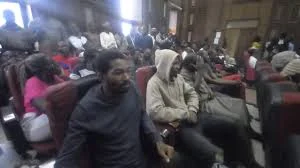 Panic As #EndBadGovernance Protest Suspect Faint In CourtÂ