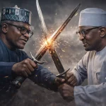 Dangote and Faruk face each other in a dramatic 'roforofo' or shameless open duel