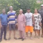 Members of Achi Mbieri Community in Owerri, Imo State, calling for accountability from their leaders over oil revenue mismanagement, during a news briefing organized by the Achi Stakeholders Forum.