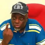 JAMB Registrar Prof Ishaq Oloyede speaking at a meeting with state commissioners for education in Lagos