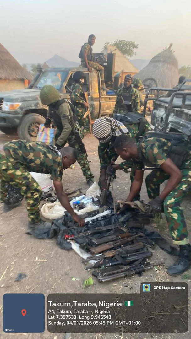 Army Intercepts Criminal Kingpin’s Wife, Seizes Weapons in Taraba