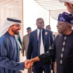 President Bola Tinubu, Sunday arrived Abu Dhabi for the 2026 Abu Dhabi Sustainability Week.