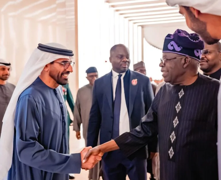 President Bola Tinubu Arrives in Abu Dhabi for 2026 Sustainability Week