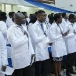 Medical doctors during housemanship training at a Nigerian teaching hospital