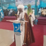 First Vice President of BOBA, HRH Shehu Mohammad delivering his speech at the ocassion