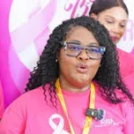 African women at a breast cancer awareness event highlighting rising breast cancer cases across the continent.